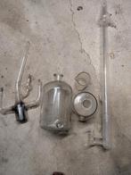 Laboratorium Glaswerk Röntgenbuis Terugslagfles Büchi, Ophalen of Verzenden, Zo goed als nieuw