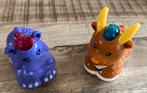 VTech Zoef Zoef dieren - Guusje het Geitje & Nelly Nijlpaard, Ophalen of Verzenden, Zo goed als nieuw, 6 maanden tot 2 jaar