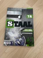 Staal Antwoordenboek Spelling 7A/7B + extra opdrachten, Boeken, Informatica en Computer, Ophalen of Verzenden, Zo goed als nieuw