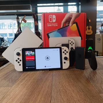 Nintendo Switch Oled | Wit | In doos | Met garantie beschikbaar voor biedingen