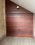 Garagedeur - elektrisch en op afstand bedienbaar, Doe-het-zelf en Verbouw, Ophalen, Gebruikt, 120 cm of meer, Garagedeur