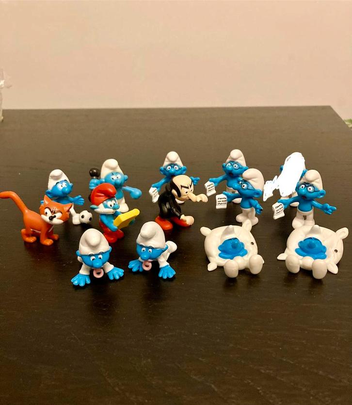 Miniatuur Peyo smurfen AH spaaractie 2008, Verzamelen, Smurfen, Zo goed als nieuw, Poppetje, Figuurtje of Knuffel, Verschillende Smurfen