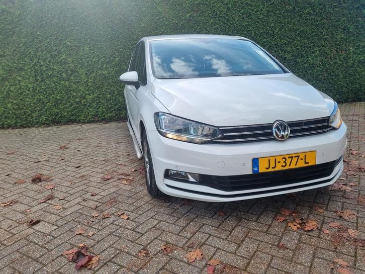 Volkswagen Touran 2.0 TDI 110KW/150PK 6-DSG 2016 Wit, Auto's, Volkswagen, Bedrijf, Touran, Diesel, F, MPV, Automaat, Origineel Nederlands