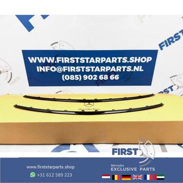 A1778850006 BUMPER LIJST SIERLIJST LIP ZWART FACELIFT W177 A beschikbaar voor biedingen