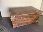 Houten opbergkist country stijl, Ophalen of Verzenden, Zo goed als nieuw