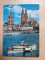 Köln, Rheinfront - jaren 50, Ophalen of Verzenden, 1940 tot 1960, Ongelopen, Duitsland