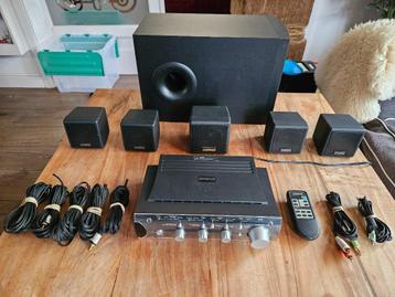 Cambridge SoundWorks DTT3500 5.1 Surround Set + Versterker  beschikbaar voor biedingen