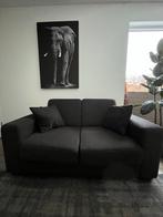 Antraciet NJoy (Goossens) bank - Gratis ophalen!, Gebruikt, 150 tot 200 cm, Tweepersoons, 75 tot 100 cm