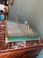 Lucky Vintage sixties dienblad aperitief schaal met spiegel, Huis en Inrichting, Woonaccessoires | Dienbladen, Ophalen, Overige materialen