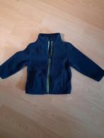 blauw fleece vestje maat 80 z.g.a.n., Kinderen en Baby's, Babykleding | Maat 80, Ophalen of Verzenden, Zo goed als nieuw, Jongetje