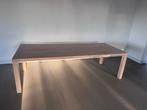 Eettafel 2,50 x 1,00 meter, Ophalen, Overige materialen, Strak modern, Gebruikt