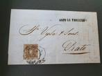 Brief Toscana 1860 Dopo la partenza, Ophalen of Verzenden