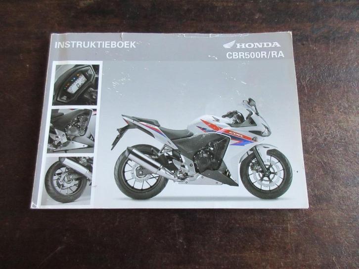 Honda CBR500R CBR500RA instructieboekje manual, Motoren, Handleidingen en Instructieboekjes, Honda, Ophalen of Verzenden
