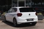 Volkswagen Polo 1.0 R-Line TSI 95pk | Adaptive | Climate | N, Keurmerk '100% Onderhouden', Gebruikt, Met garantie (alle), Wit