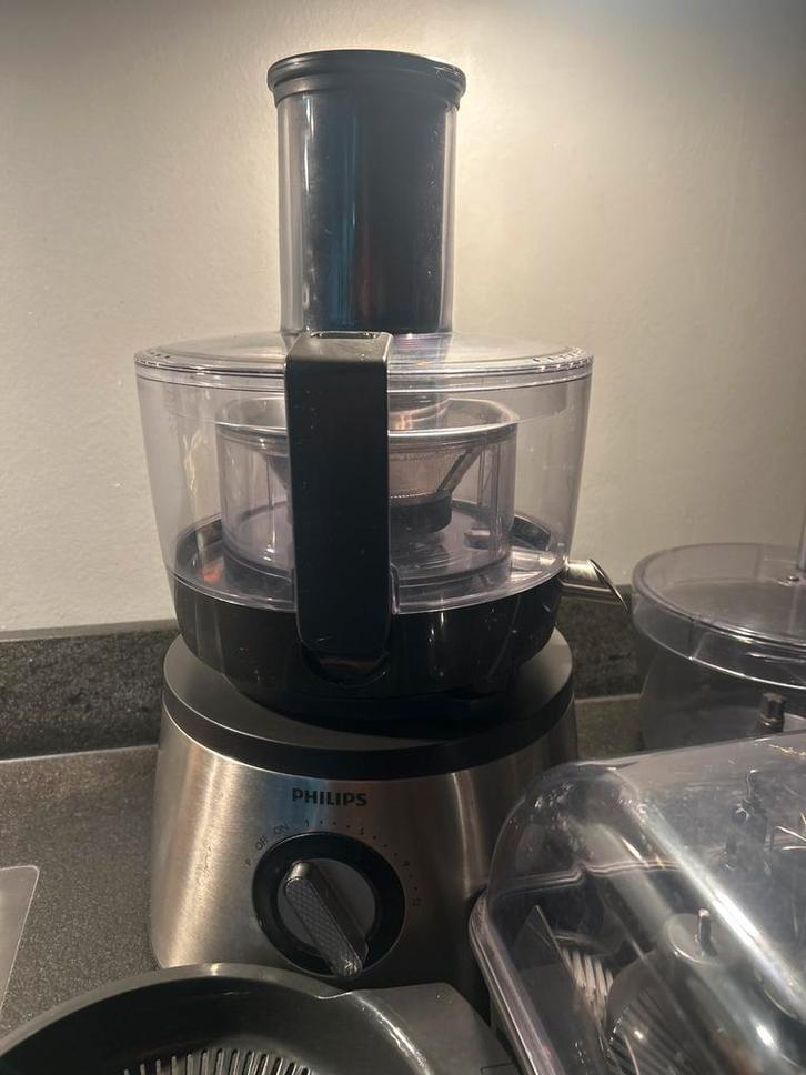 Philips Keukenmachine - Alles-in-één!, Witgoed en Apparatuur, Keukenmixers, Gebruikt, 2 tot 3 liter, 3 snelheden of meer, Vaatwasserbestendig