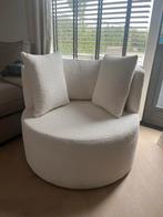 Witte Teddy Fauteuil - Zo goed als nieuw!, Ophalen, Zo goed als nieuw, Stof, 75 tot 100 cm