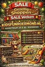 Kidsfun Roermond: Sale Weken met Stapelkorting!, Ophalen of Verzenden, Nieuw, One size
