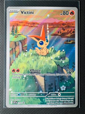 Pokémon Victini #208 SV Black Star Promos beschikbaar voor biedingen