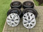 Winterbanden met velg 205/55/R16, Auto-onderdelen, Banden en Velgen, Ophalen, Gebruikt, 16 inch, Banden en Velgen