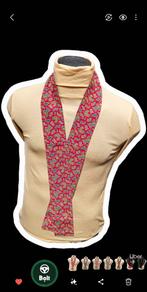 Zijden Choker/Haarband/Tailleriem - Paisley, Ophalen of Verzenden, Met patroon, Rood, Nieuw