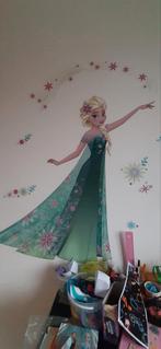 2 keer muursticker van Elsa, Frozen, elsa en anna, Ophalen, Gebruikt, Wanddecoratie