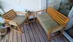 IKEA NÄMMARÖ tuinset bank, tuinstoel, bijzettafel en kussens, Ophalen, 3 zitplaatsen, Tuinset, Hout