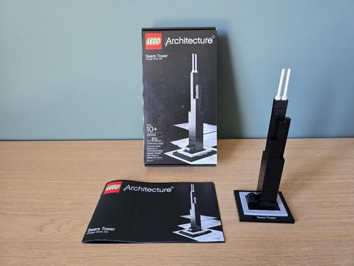 Lego Architecture 21000 Sears Tower / Toren, Kinderen en Baby's, Speelgoed | Duplo en Lego, Zo goed als nieuw, Lego, Complete set