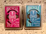 Bicycle Clear Playing Cards, Verzamelen, Speelkaarten, Jokers en Kwartetten, Nieuw, Ophalen of Verzenden, Speelkaart(en)