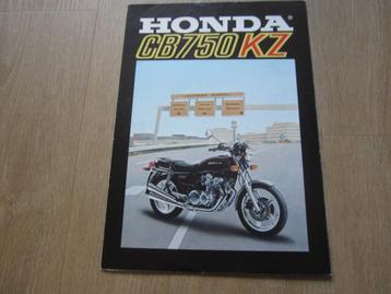 Honda CB 750 KZ brochure folder 1978 ? beschikbaar voor biedingen