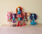 Poppen set Enchantimals, My Little Pony, Monster High Family, Ophalen of Verzenden, Zo goed als nieuw, Pop