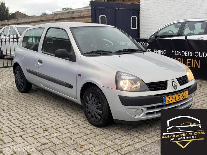 Renault Clio 1.2 Authentique rijd en schakelt super nw apk, Auto's, Renault, Bedrijf, Te koop, Clio, ABS, Airbags, Alarm, Boordcomputer