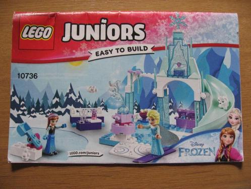 Lego junior Elsa en Anna 10736  (4 tot 7 jaar), Kinderen en Baby's, Speelgoed | Duplo en Lego, Zo goed als nieuw, Lego, Complete set
