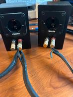 Hepta Surround Speakers - Set van 2, Ophalen of Verzenden, Gebruikt, Front, Rear of Stereo speakers, Overige merken
