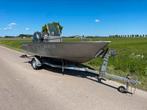 Te koop: Marcraft LakeHunter 496 met Yamaha 80PK, Watersport en Boten, Vis- en Consoleboten, Aluminium, Zo goed als nieuw, Ophalen