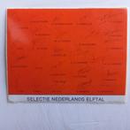 Leuke oude sticker. Handtekeningen NED elftal Italië 1980, Verzamelen, Ophalen of Verzenden, Zo goed als nieuw