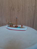 Vintage vissers bootje (decoratie poppenhuis), Ophalen of Verzenden, Gebruikt, Poppenhuis
