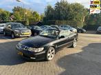 Saab 9-3 Cabrio 2.0t S , leer automaat, Auto's, Saab, 4 cilinders, Cabriolet, 4 stoelen, Zwart