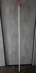 Vlaggenmast / gevelstok 2 meter incl. oranje knop, Ophalen, Gebruikt