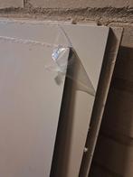 nieuwe trespa stroken wit en L.grijs., Doe-het-zelf en Verbouw, Platen en Panelen, Ophalen, Nieuw, HPL