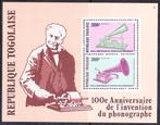Togo 1978 pf mi 1316 a  - 1317 a block 135, Verzenden, Overige landen, Postfris