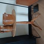 Wijntafeltje brocante., Huis en Inrichting, Tafels | Bijzettafels, Ophalen of Verzenden, Zo goed als nieuw, 75 cm of meer, 60 cm of meer