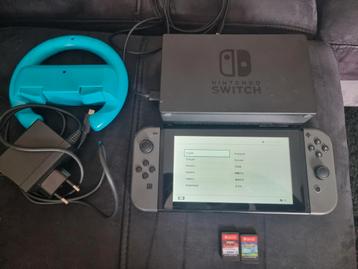 Nintendo switch weinig gebruikt  beschikbaar voor biedingen
