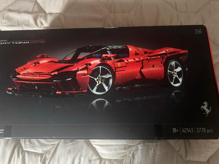 Lego Ferrari Daytona SP3 - Eenmaal opgebouwd, Kinderen en Baby's, Speelgoed | Duplo en Lego, Zo goed als nieuw, Lego, Complete set