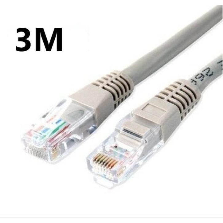 U6-G1,5 CAT6 UTP Netwerkkabel RJ45 Male 3.00 m, Computers en Software, Pc- en Netwerkkabels, Nieuw, Ophalen of Verzenden