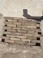 gebruikt oud gebakken waaltjes geel genuanceerd, Ophalen of Verzenden, Gebruikt, 10 m² of meer, Klinkers