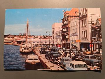 Ansichtkaart Curaçao, harbour view. beschikbaar voor biedingen
