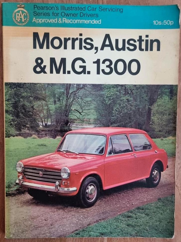 Morris, Austin & MG 1300 - Pearson's Car Servicing - 1970, Auto diversen, Handleidingen en Instructieboekjes, Ophalen of Verzenden