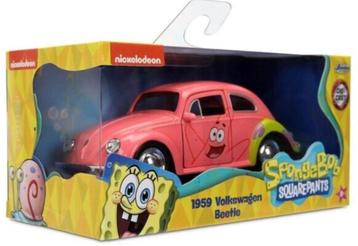 Jada Toys: 1959 Volkswagen Beetle Spongebob Patrick 1:32 beschikbaar voor biedingen
