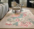 Brink en Campman Wedgwood Peaonia Coral tapijt, Ophalen, Nieuw, Rechthoekig, 200 cm of meer