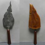 Keris Semar met Pamor Tambal Kul Buntet SM1 Wayang Indonesie, Antiek en Kunst, Ophalen of Verzenden